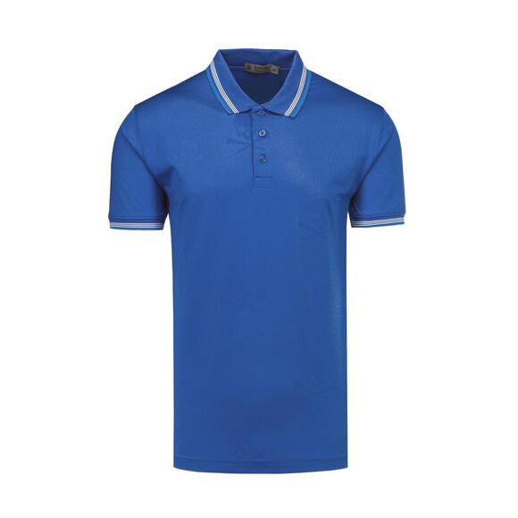 NEW G/FORE men's killer embossed polo shirt in aegean